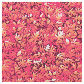 Tissu Feuilles d'automne, tons rouges et oranges (fermé)