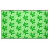 Tissu Feuilles de chêne - nuances de vert (Fat Quarter)