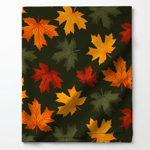 Tissu Feuilles de érable d'automne