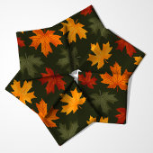 Tissu Feuilles de érable d'automne