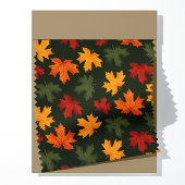 Tissu Feuilles de érable d'automne