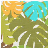 Tissu Feuilles de Monstera (Détail)