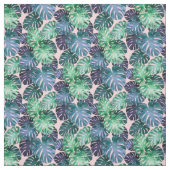 Tissu Feuilles de Monstera Tropical (Échantillon)