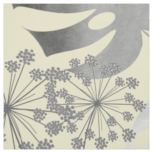 Tissu Feuilles de palmier . (Échantillon)