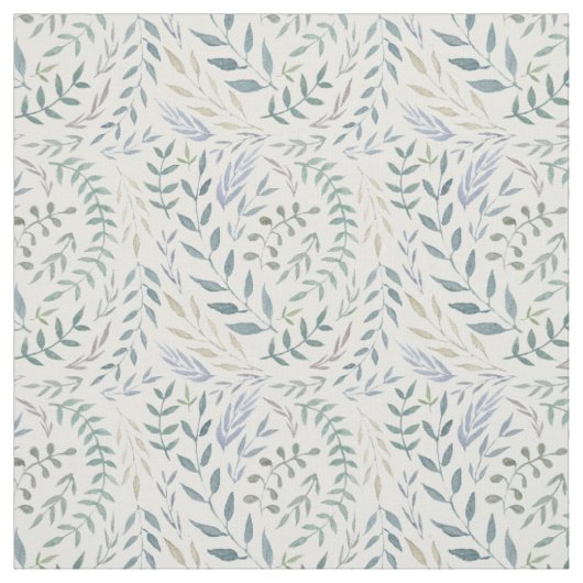 Tissu Feuilles et feuillage rustique (Échantillon)