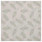 Tissu Feuilles fantômes (Échantillon)