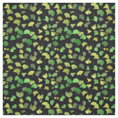 Tissu Feuilles Ginkgo - Vert (Échantillon)