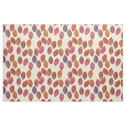 Tissu Feuilles glacés à Sunshine (Fat Quarter)