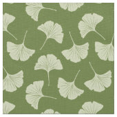 Tissu Feuilles japonais de ginkgo (Détail)