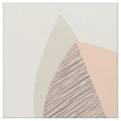 Tissu Feuilles modernes du milieu du siècle (Fermer)