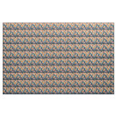 Tissu Feuilles multicolores Thunder_Cove (Yard)