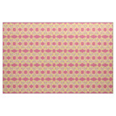 Tissu Feuilles roses (Yard)