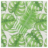 Tissu Feuilles tropicaux (Fermer)