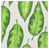 Tissu Feuilles tropicaux (Fermer)