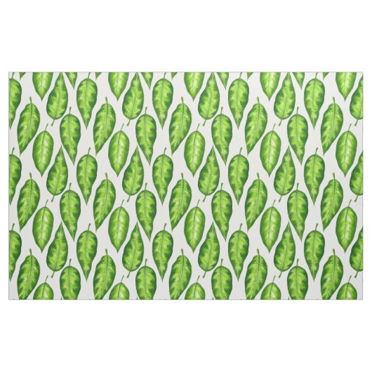 Tissu Feuilles tropicaux (Fat Quarter)