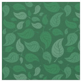 Tissu Feuilles verts (Fermer)
