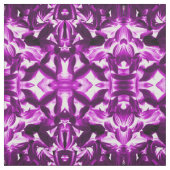 Tissu Feuilles violets (Échantillon)