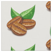 Tissu Fèves de café (Fermer)