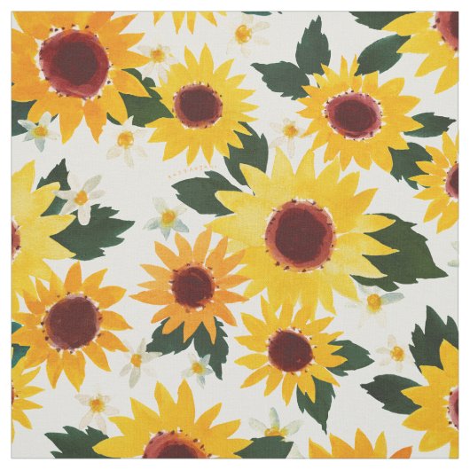 Tissu FIER AF Bold Happy Sunflower (Échantillon)