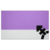 Tissu Fier d'être queer - fierté queer et genre (Fat Quarter)