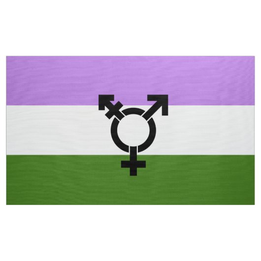 Tissu Fier d'être queer - fierté queer et genre (Yard)