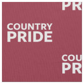 Tissu Fierté de pays (fermé)