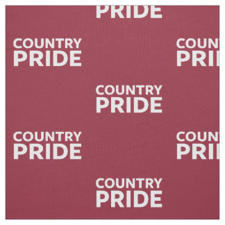 Tissu Fierté de pays