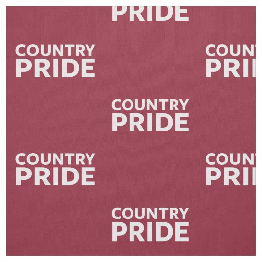 Tissu Fierté de pays (Échantillon)