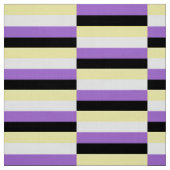 Tissu Fierté non binaire (Échantillon)