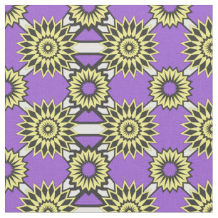 Tissu Fierté non binaire sans couture motif de fleurs vi