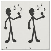 Tissu Figure de stick (Fermer)