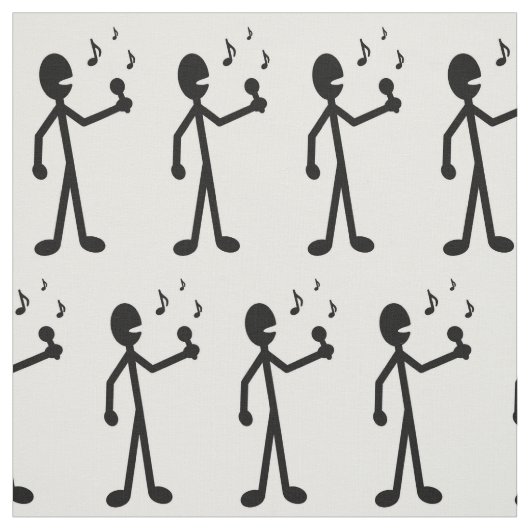 Tissu Figure de stick (Échantillon)