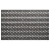 Tissu Fil de fer barbelé noir (Fat Quarter)