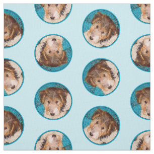 Tissu Fil Fox Terrier Peinture de chiot tricolore Peintu