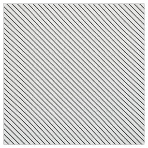 Tissu Filets diagonaux - blanc et noir