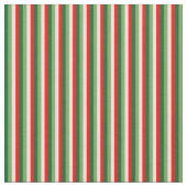 Tissu Filets Vertes, Étoiles Blanches Et Rouges (Fermer)