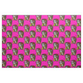 tissu fille crâne sucre (Fat Quarter)