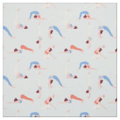 Tissu Fille de yoga (Échantillon)
