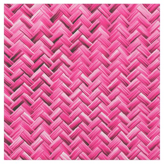 Tissu Fille Fuchsia Pochette géométrique (Fermer)