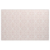 Tissu Fille moderne Blush Rose or noir Pois (Yard)