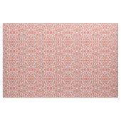 Tissu Fille rose orange rose orange Fleurs Super (Yard)