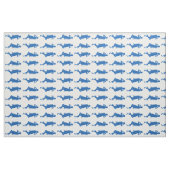 Tissu Filles GoGo Mod Bleu Denim Bold (Fat Quarter)