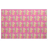 Tissu Filles mignonnes Nounours (Fat Quarter)