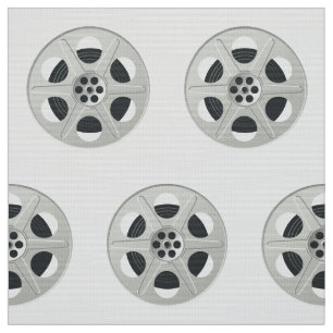 TISSU FILM RETRO CLASSIQUE REEL MOTIF