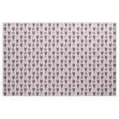 Tissu Fils de lavande de chien de Doberman (Fat Quarter)