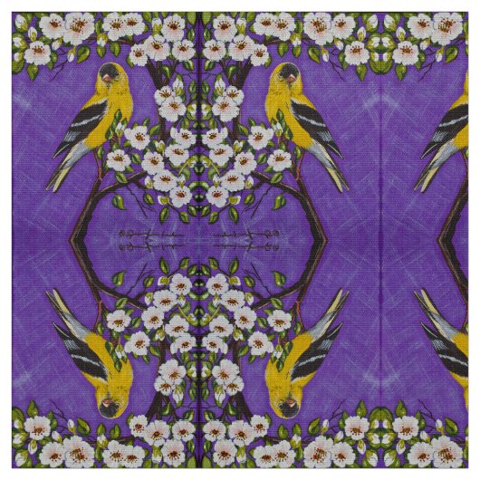 Tissu Finch Or (Échantillon)