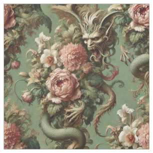 Tissu Finerie de Drac - Carrelage de déclaration gothiqu