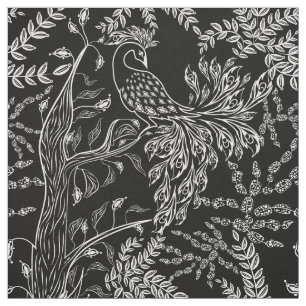 Tissu Firebird, oiseau