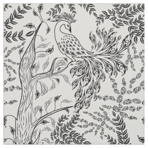 Tissu Firebird, oiseau