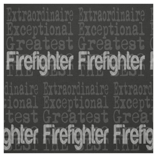 Tissu Firefighter Extraordinaire (Échantillon)